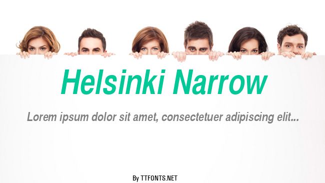 Helsinki Narrow example